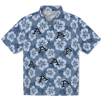 Akron Zips Hawaiian Shirt - Hibiscus Cluster | Moonbestprint