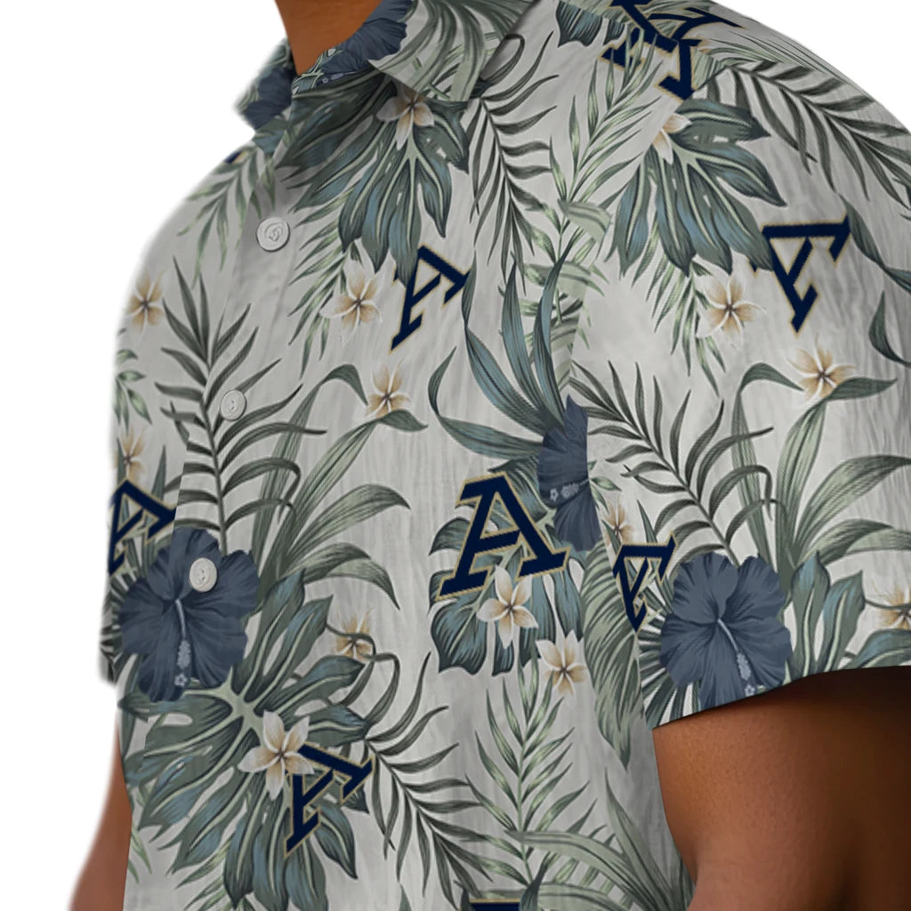 Akron Zips Hawaiian Shirt - Hibiscus Designs | Moonbestprint