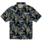 Akron Zips Hawaiian Shirt - Hibiscus Exotic | Moonbestprint