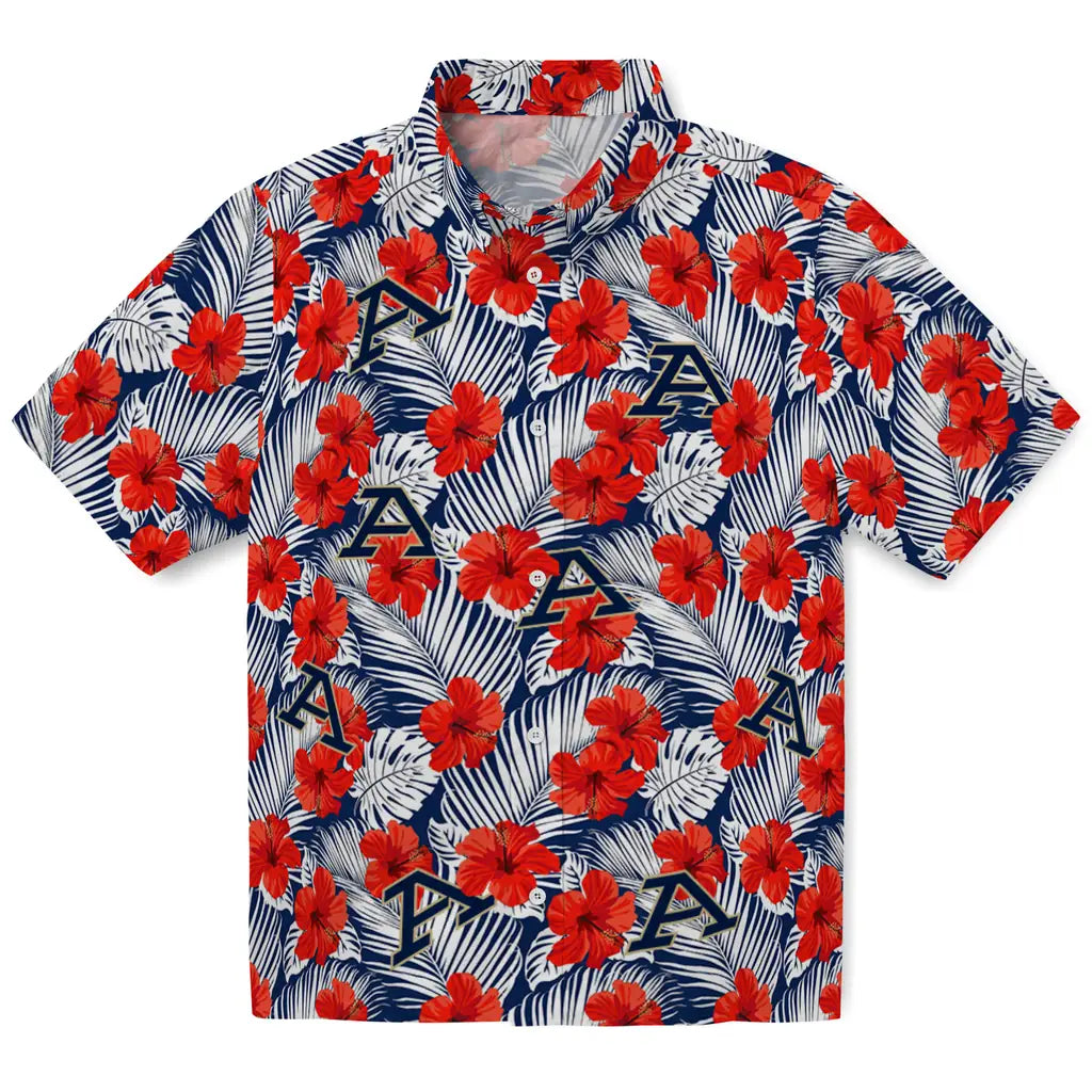 Akron Zips Hawaiian Shirt - Hibiscus Fiesta | Moonbestprint