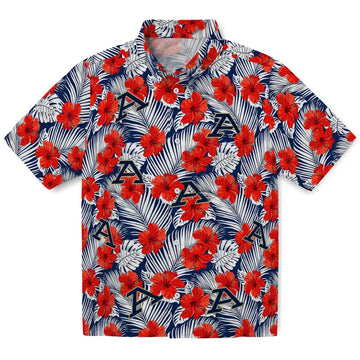 Akron Zips Hawaiian Shirt - Hibiscus Fiesta | Moonbestprint