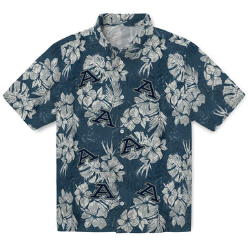 Akron Zips Hawaiian Shirt - Hibiscus Flowers | Moonbestprint