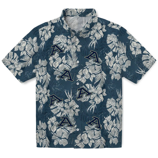 Akron Zips Hawaiian Shirt - Hibiscus Flowers | Moonbestprint