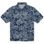 Akron Zips Hawaiian Shirt - Hibiscus Oasis | Moonbestprint