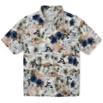 Akron Zips Hawaiian Shirt - Hibiscus Seaside | Moonbestprint