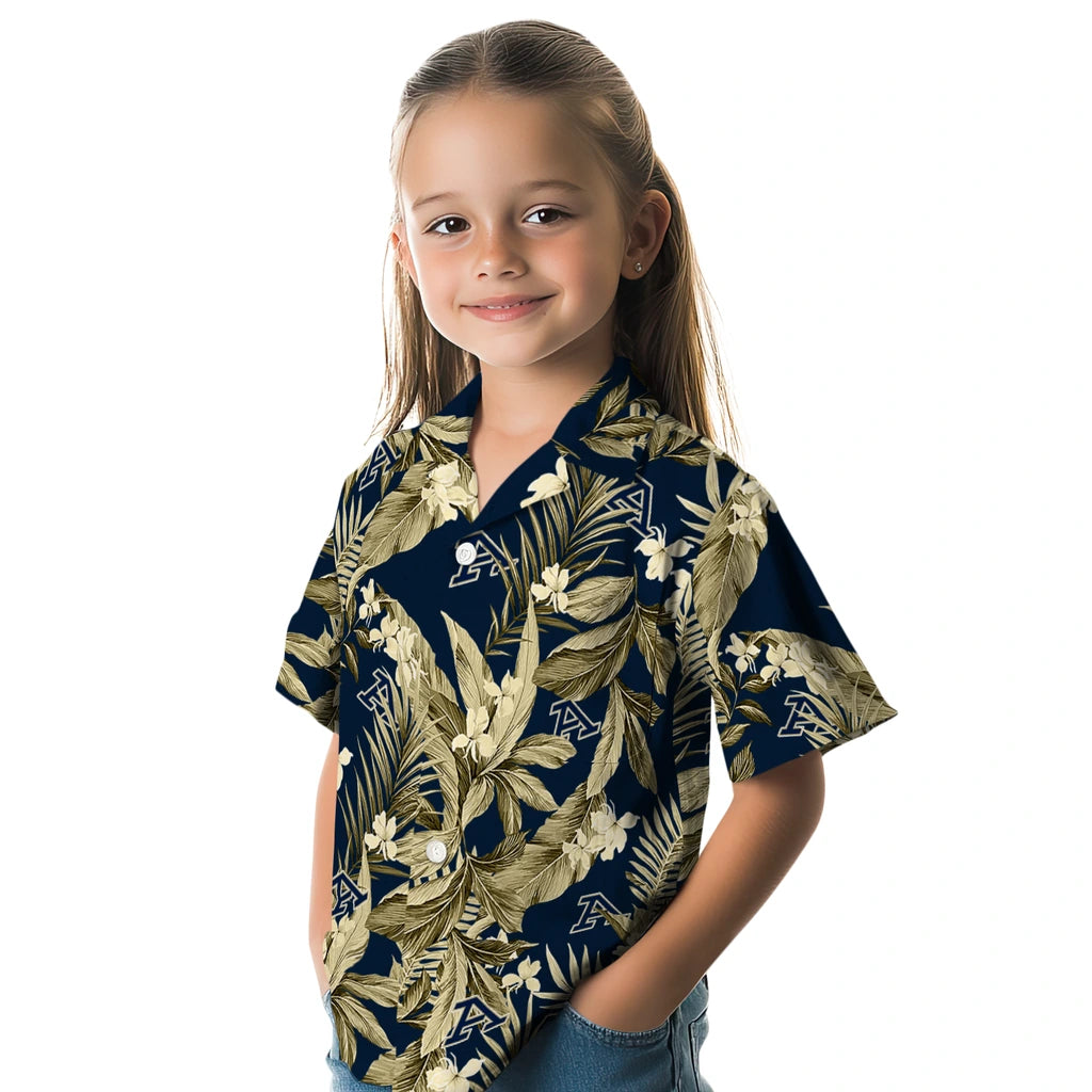 Akron Zips Hawaiian Shirt - Palm Leaves | Moonbestprint