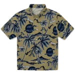 Akron Zips Hawaiian Shirt - Palm Sunset | Moonbestprint