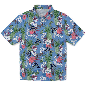 Akron Zips Hawaiian Shirt - Pineapple Bouquet | Moonbestprint
