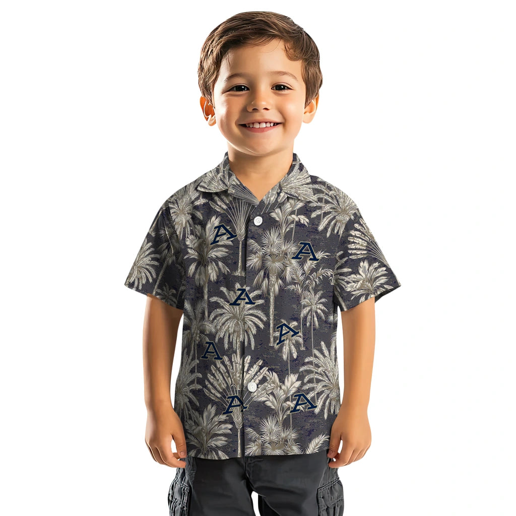 Akron Zips Hawaiian Shirt - Vintage Palm Tree | Moonbestprint