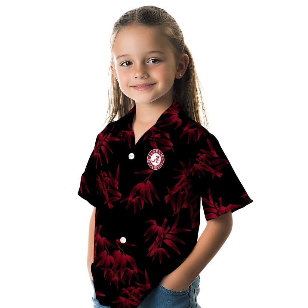 Alabama Crimson Tide Hawaiian Shirt - Bamboo Branches | Moonbestprint
