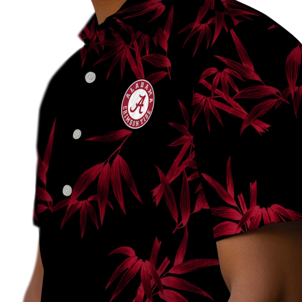Alabama Crimson Tide Hawaiian Shirt - Bamboo Branches | Moonbestprint