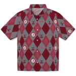 Alabama Crimson Tide Hawaiian Shirt - Golfing Plaid | Moonbestprint