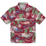 Alabama Crimson Tide Hawaiian Shirt - Hawaii Island | Moonbestprint
