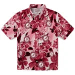 Alabama Crimson Tide Hawaiian Shirt - Hibiscus Arrangement | Moonbestprint