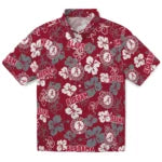 Alabama Tide Hibiscus Bloom Hawaiian Shirt – Moonbestprint