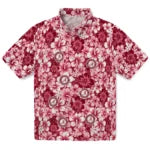 Alabama Crimson Tide Hawaiian Shirt - Hibiscus Blooms | Moonbestprint
