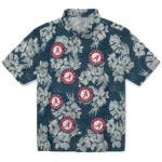 Alabama Crimson Tide Hawaiian Shirt - Hibiscus Flowers | Moonbestprint
