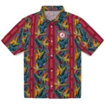 Alabama Crimson Tide Hawaiian Shirt - Paradise Vines | Moonbestprint