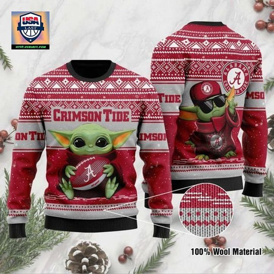 Alabama Crimson Tide Ugly Christmas Sweater ? Usalast
