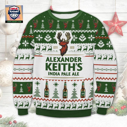 Alexander Keith?s India Pale Ale Ugly Christmas Sweater 2022 ? Usalast