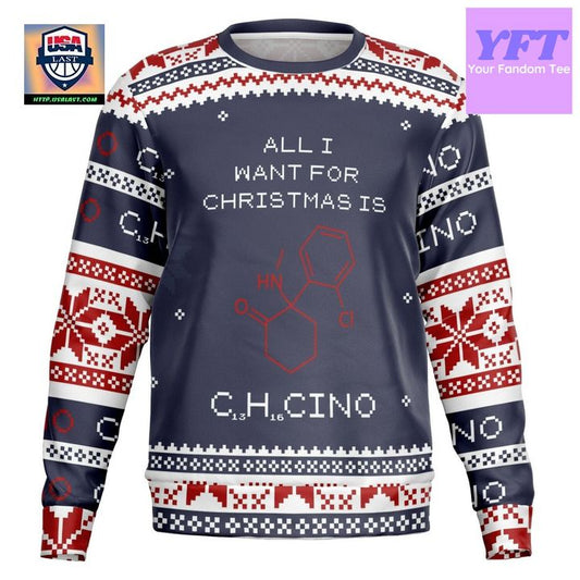 All I Want For C13h16clno For For Meme 3d Ugly Christmas Sweater ? Usalast