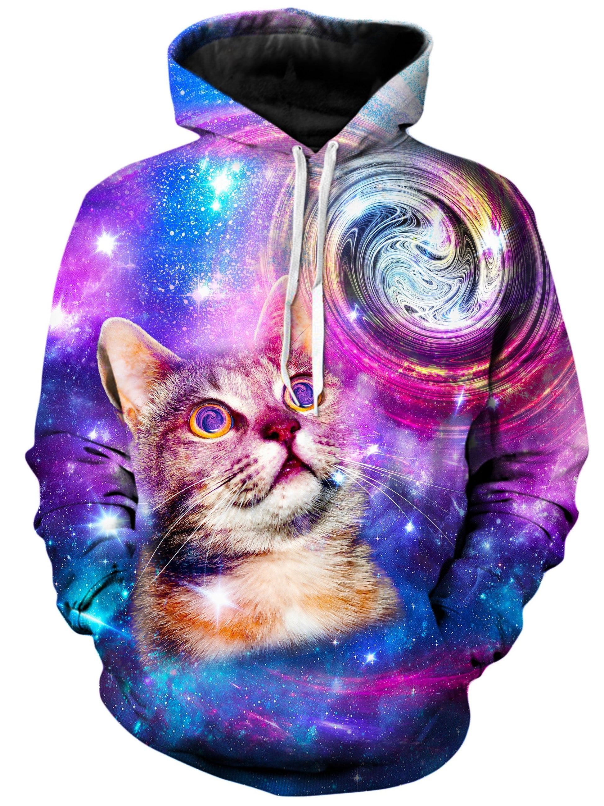 Amazed Cat Hoodie -Moonbestprint