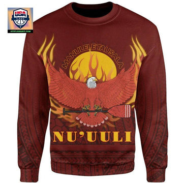 American Samoa Sweater ? Manulele Tausala Nuuuli ? Bn26 ? Usalast