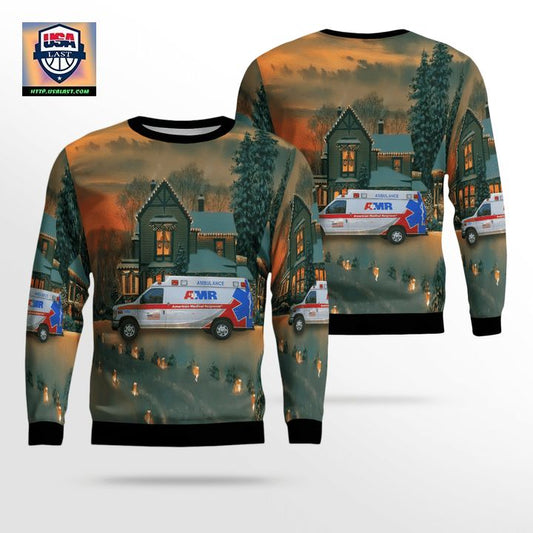 AMR Capital Region AOP Sweater ? SK91 ? Usalast
