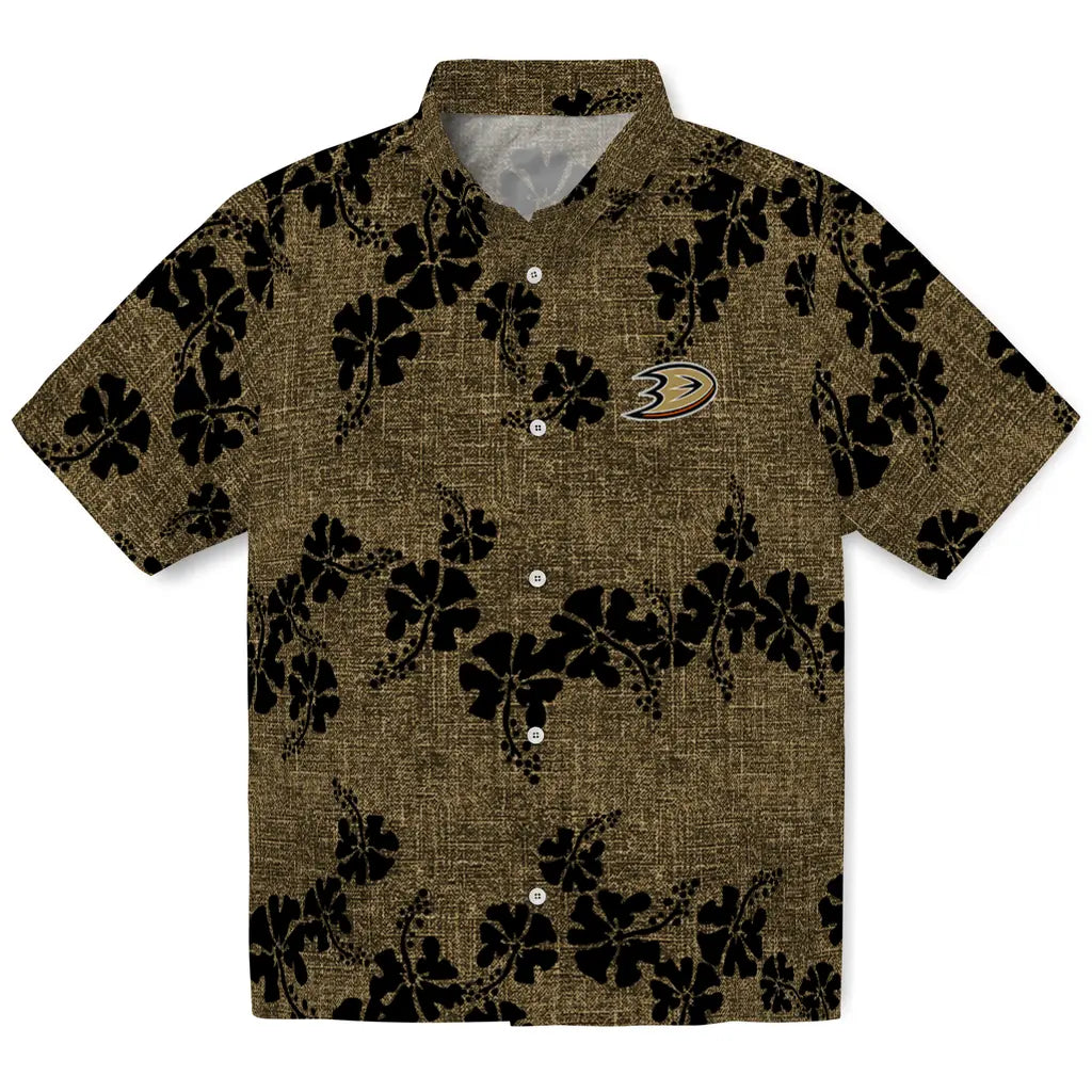 Anaheim Ducks Hawaiian Shirt - 50th State Flower – Moonbestprint