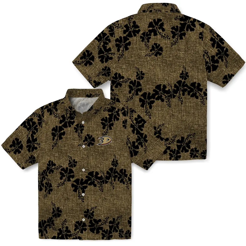 Anaheim Ducks Hawaiian Shirt - 50th State Flower – Moonbestprint