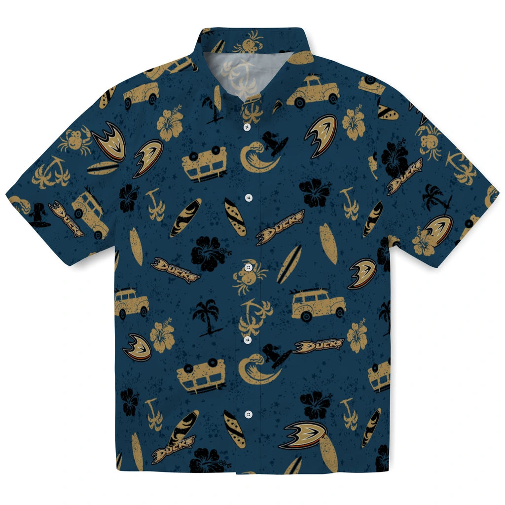 Anaheim Ducks Hawaiian Shirt - Beach Vibe – Moonbestprint