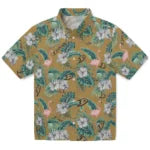 Anaheim Ducks Hawaiian Shirt - Flamingo and Hibiscus – Moonbestprint