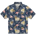 Anaheim Ducks Hawaiian Shirt - Flamingo Hibiscus – Moonbestprint