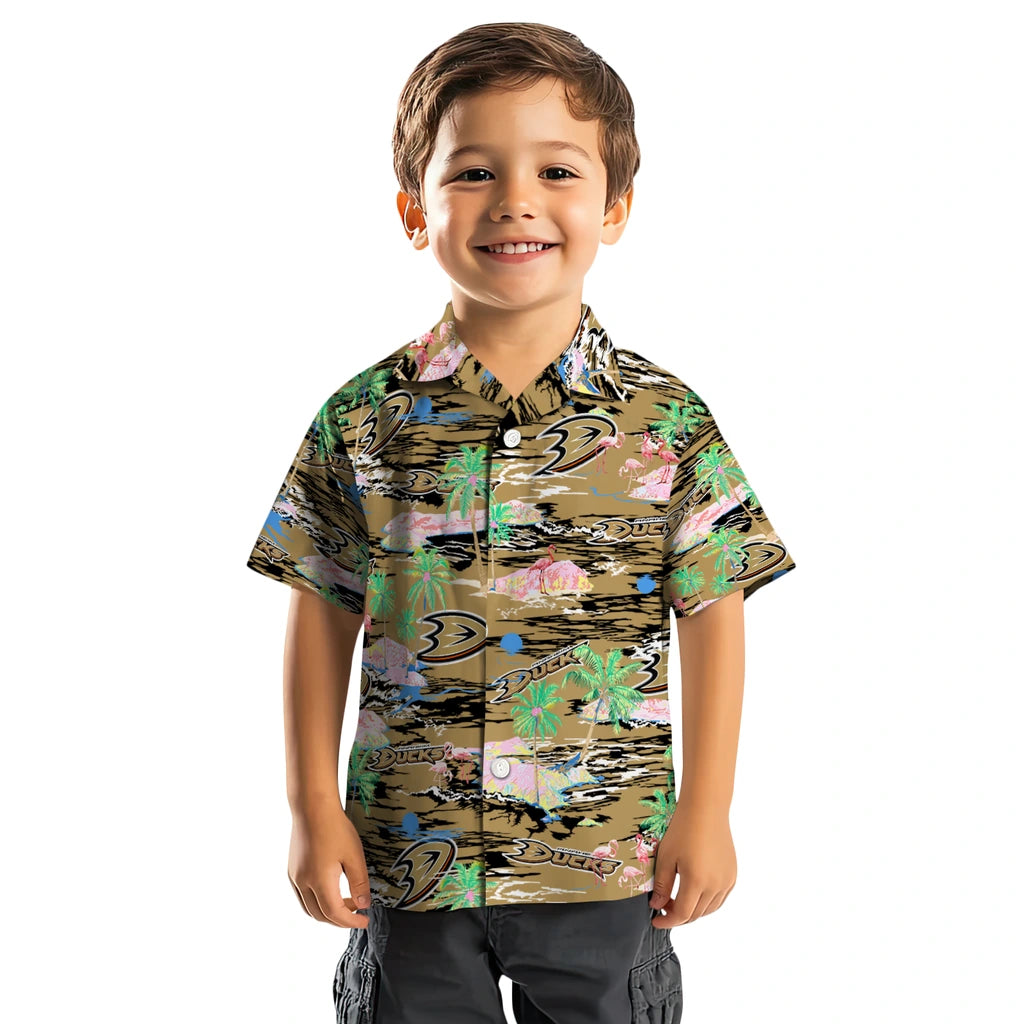 Anaheim Ducks Flamingo Retreat 2026 Hawaiian Shirt – Moonbestprint