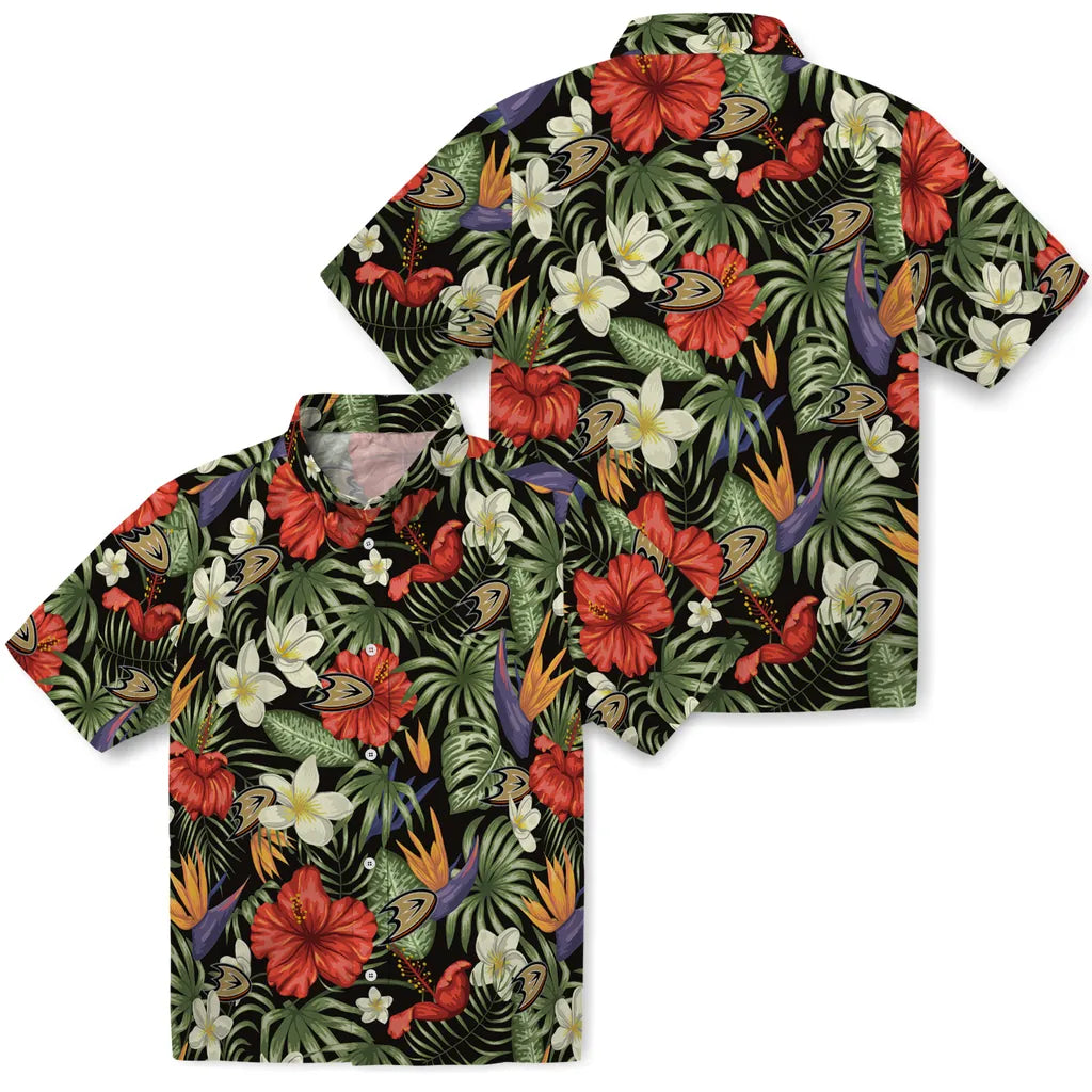 Anaheim Ducks Hawaiian Shirt - Hawaii Floral Hibiscus – Moonbestprint