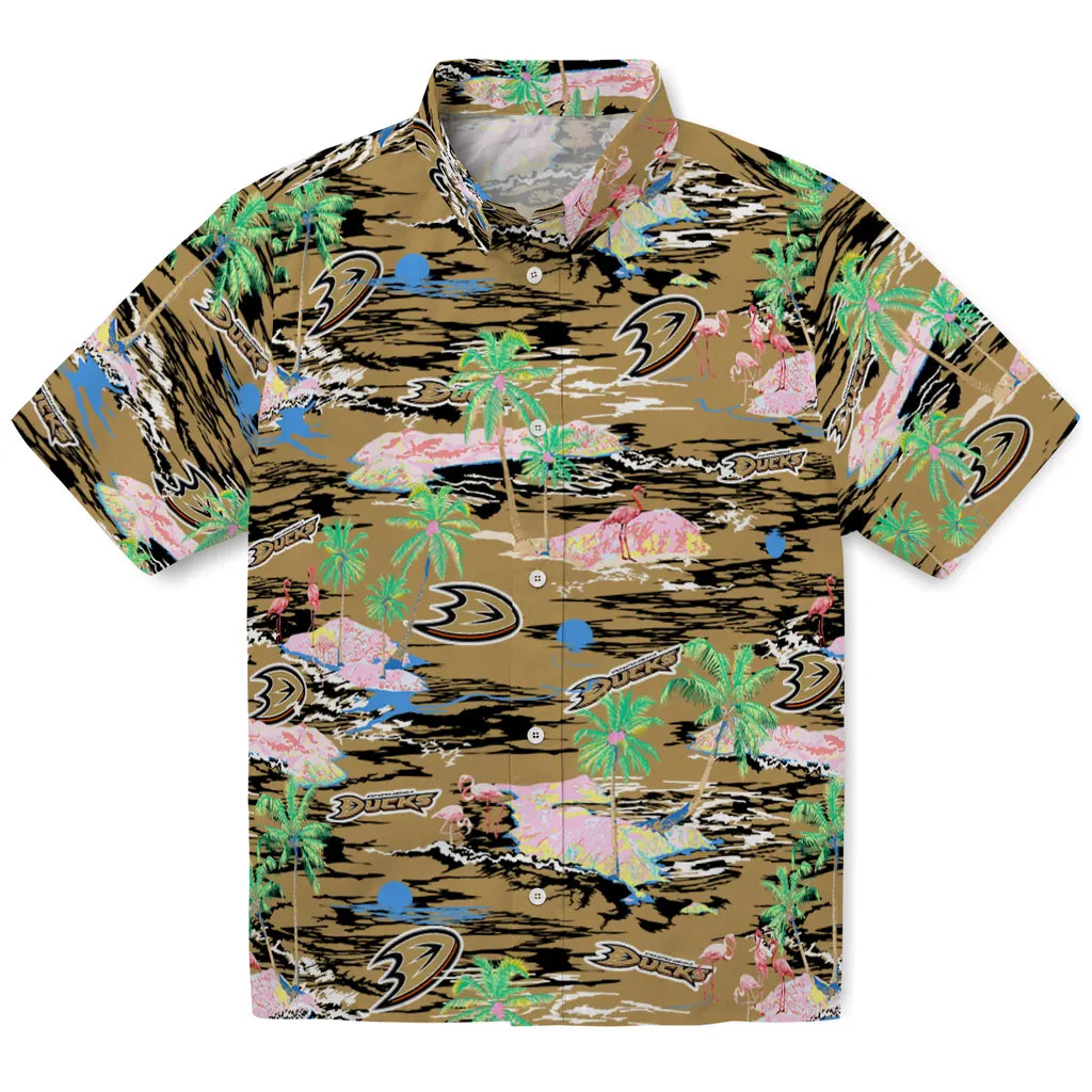 Anaheim Ducks Hawaiian Shirt - Hawaii Island – Moonbestprint