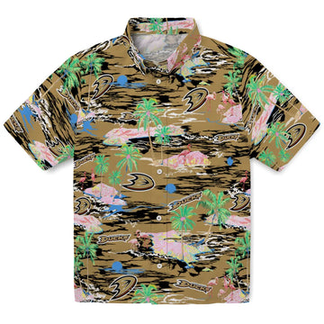 Anaheim Ducks Hawaiian Shirt - Hawaii Island – Moonbestprint