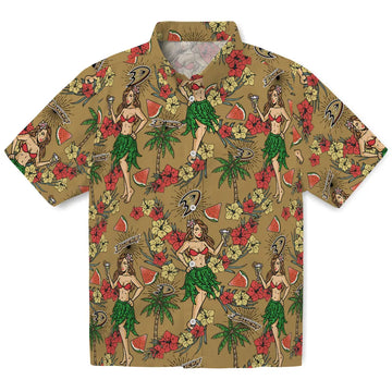 Anaheim Ducks Hawaiian Shirt - Hawaiian Girls Design – Moonbestprint
