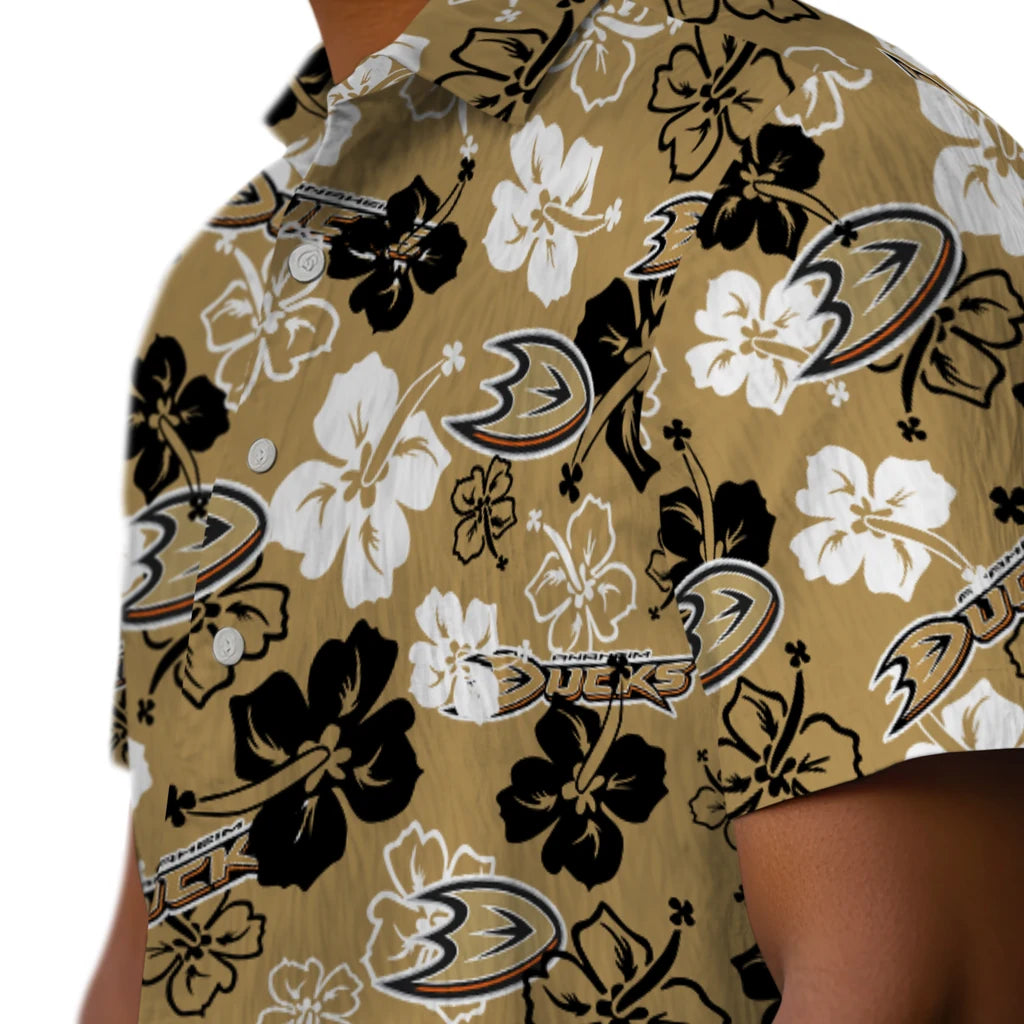 Anaheim Ducks Hibiscus Bloom Hawaiian Shirt – Moonbestprint