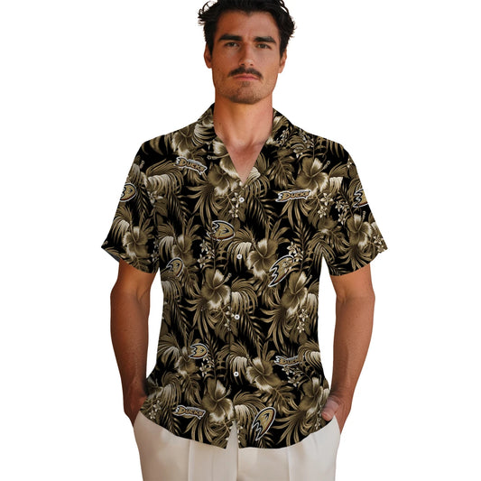 Anaheim Ducks Hawaiian Shirt - Hibiscus Exotic – Moonbestprint