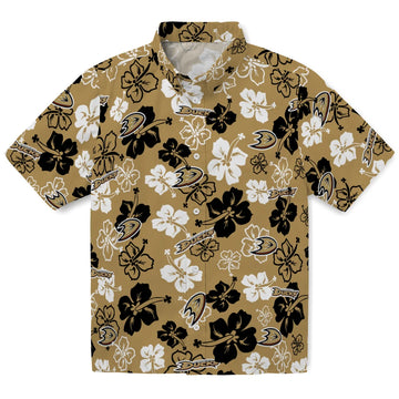 Anaheim Ducks Hawaiian Shirt - Hibiscus Flower Design – Moonbestprint