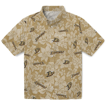 Anaheim Ducks Hawaiian Shirt - Hibiscus Oasis – Moonbestprint
