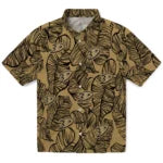 Anaheim Ducks Hawaiian Shirt - Leaf Outline – Moonbestprint