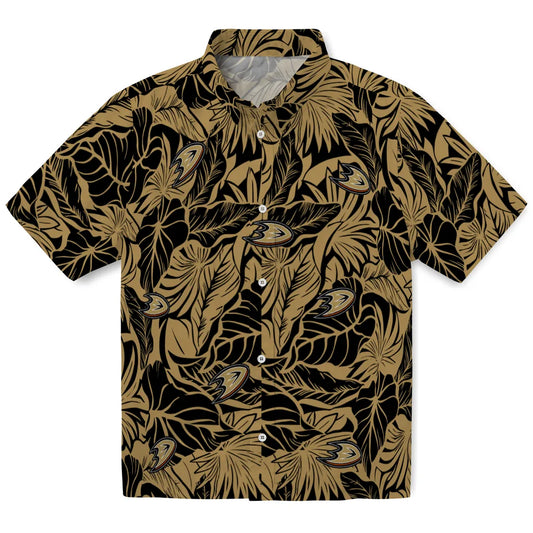Anaheim Ducks Hawaiian Shirt - Monstera Layer – Moonbestprint