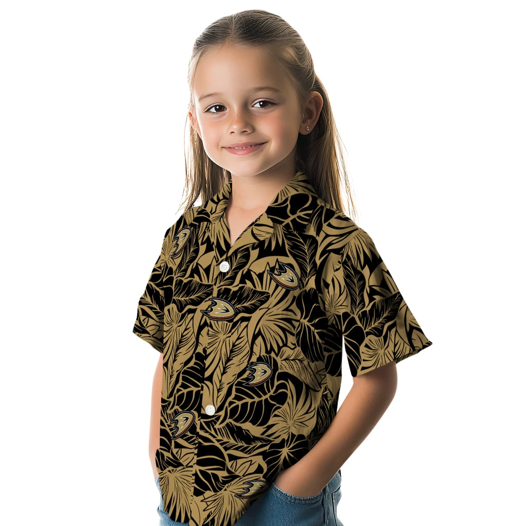 Anaheim Ducks Hawaiian Shirt - Monstera Layer – Moonbestprint