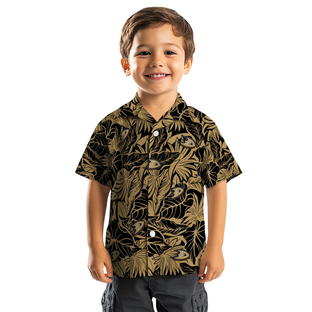 Anaheim Ducks Hawaiian Shirt - Monstera Layer – Moonbestprint