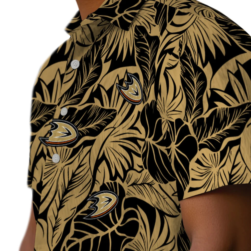 Anaheim Ducks Hawaiian Shirt - Monstera Layer – Moonbestprint