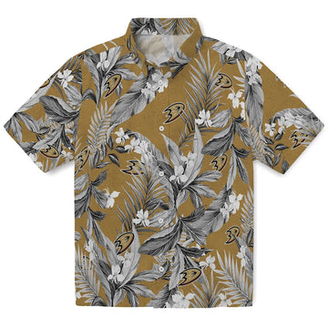 Anaheim Ducks Hawaiian Shirt - Palm Leaves – Moonbestprint