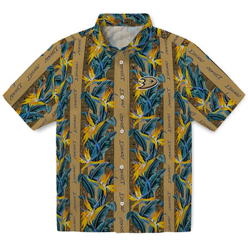 Anaheim Ducks Hawaiian Shirt - Paradise Vines – Moonbestprint