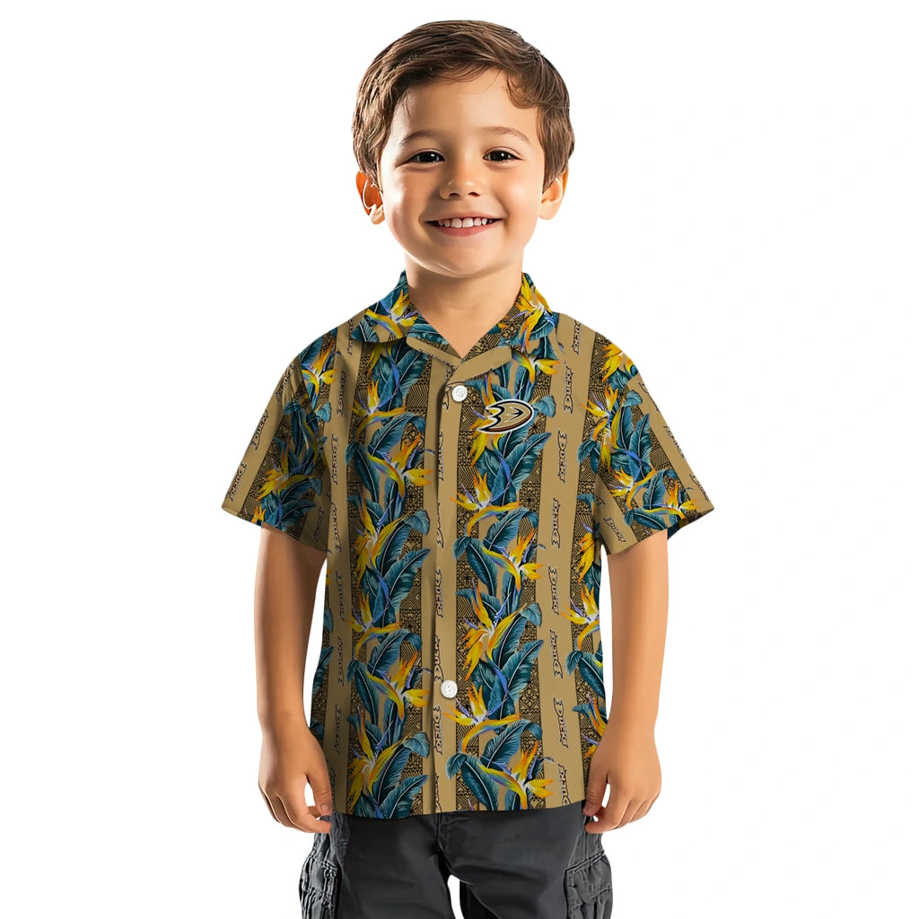 Anaheim Ducks Hawaiian Shirt - Paradise Vines – Moonbestprint